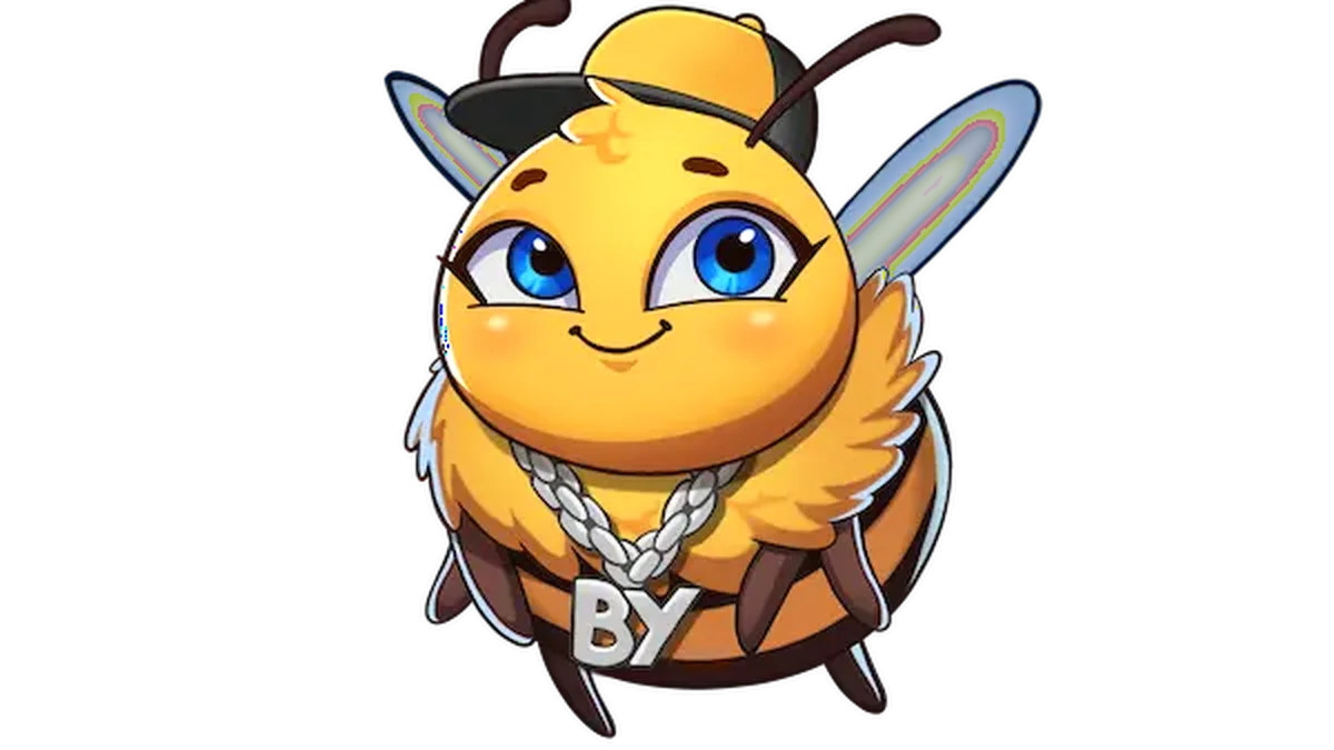 Tampilan visual slot Honey Rush Black and Yellow dengan tema neon kota